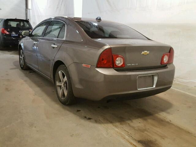 1G1ZC5E01CF324878 - 2012 CHEVROLET MALIBU 1LT GRAY photo 3
