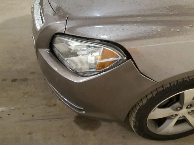 1G1ZC5E01CF324878 - 2012 CHEVROLET MALIBU 1LT GRAY photo 9
