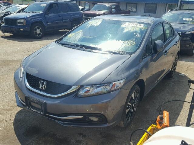 19XFB2F98DE061907 - 2013 HONDA CIVIC EXL 石墨色 照片 2