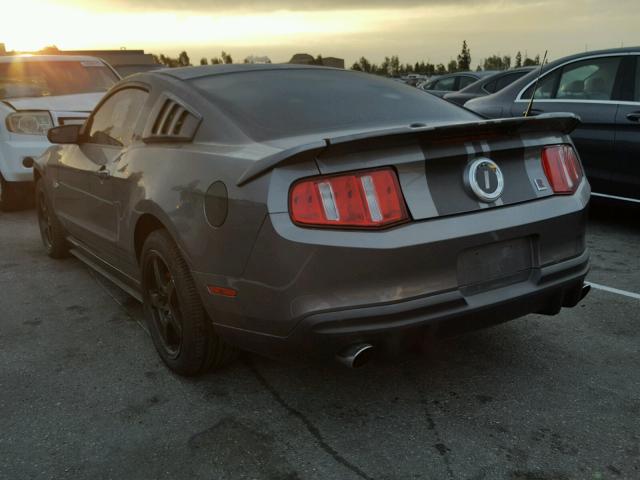 1ZVBP8CF7B5115829 - 2011 FORD MUSTANG GT GRAY photo 3