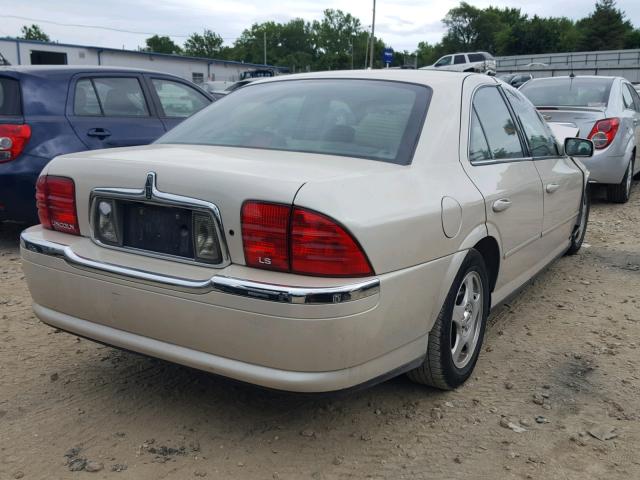 1LNHM87A6YY774055 - 2000 LINCOLN LS 金色 照片 4