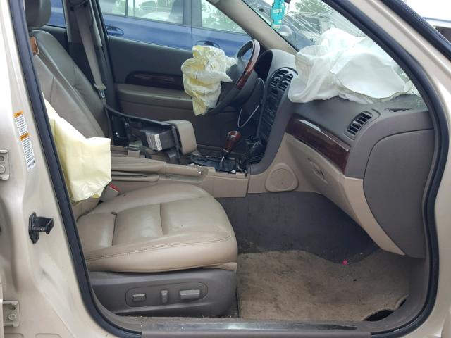 1LNHM87A6YY774055 - 2000 LINCOLN LS 金色 照片 5