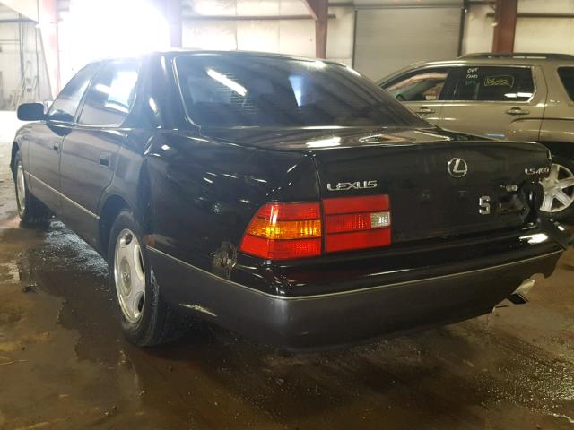 JT8BH28F2W0138457 - 1998 LEXUS LS 400 BLACK photo 3