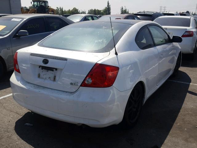 JTKDE177960126242 - 2006 TOYOTA SCION TC 白色 照片 4