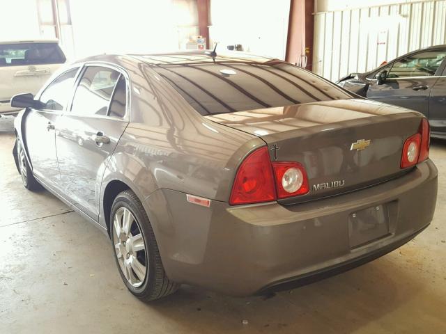 1G1ZB5E15BF377044 - 2011 CHEVROLET MALIBU LS 棕色 照片 3