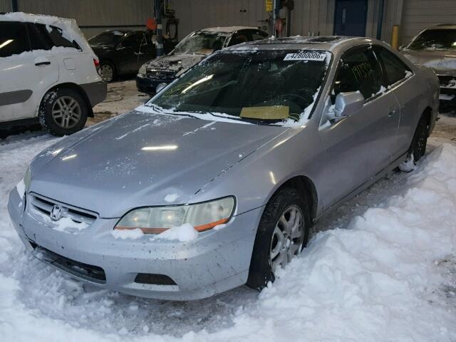 1HGCG22511A023393 - 2001 HONDA ACCORD EX SILVER photo 2