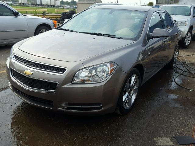 1G1ZC5EB1AF271811 - 2010 CHEVROLET MALIBU 1LT 棕色 照片 2