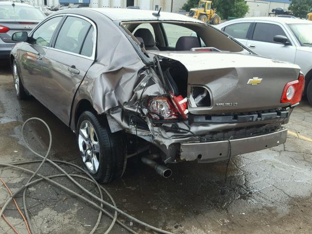 1G1ZC5EB1AF271811 - 2010 CHEVROLET MALIBU 1LT 棕色 照片 3