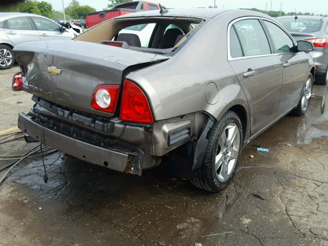 1G1ZC5EB1AF271811 - 2010 CHEVROLET MALIBU 1LT 棕色 照片 4