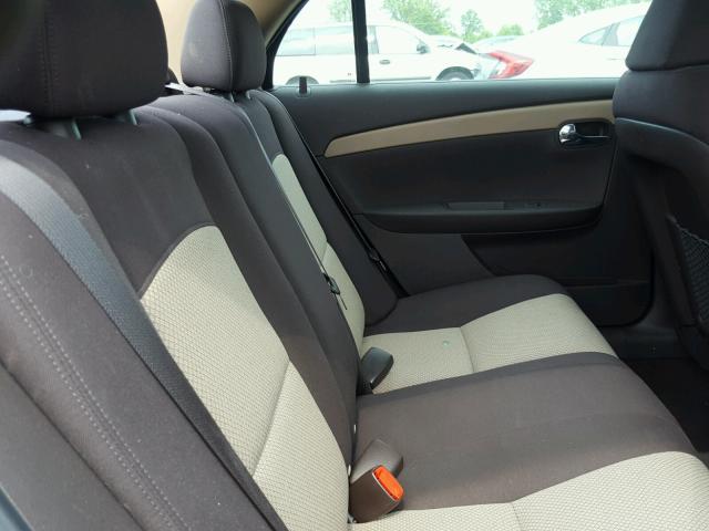 1G1ZC5EB1AF271811 - 2010 CHEVROLET MALIBU 1LT 棕色 照片 6