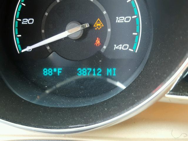 1G1ZC5EB1AF271811 - 2010 CHEVROLET MALIBU 1LT 棕色 照片 8