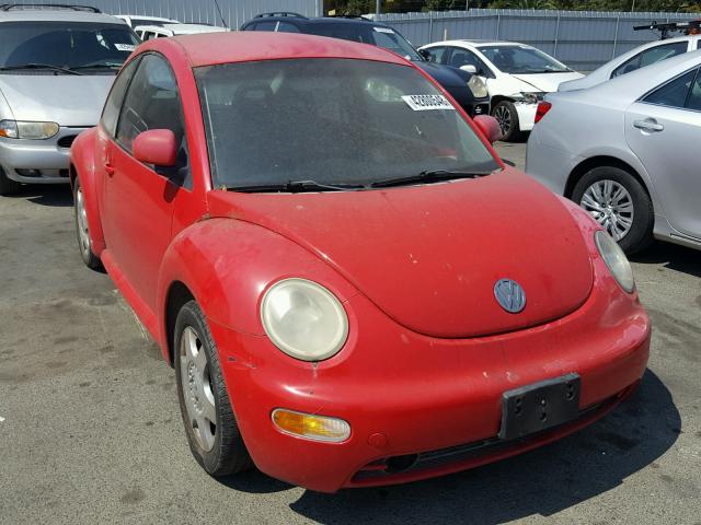 3VWBB61C2WM004164 - 1998 VOLKSWAGEN NEW BEETLE RED photo 1