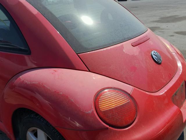 3VWBB61C2WM004164 - 1998 VOLKSWAGEN NEW BEETLE RED photo 9