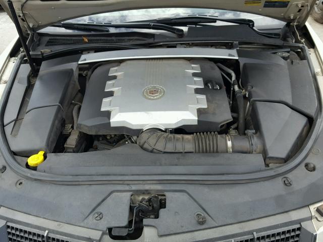 1G6DG577680140887 - 2008 CADILLAC CTS BEIGE photo 7