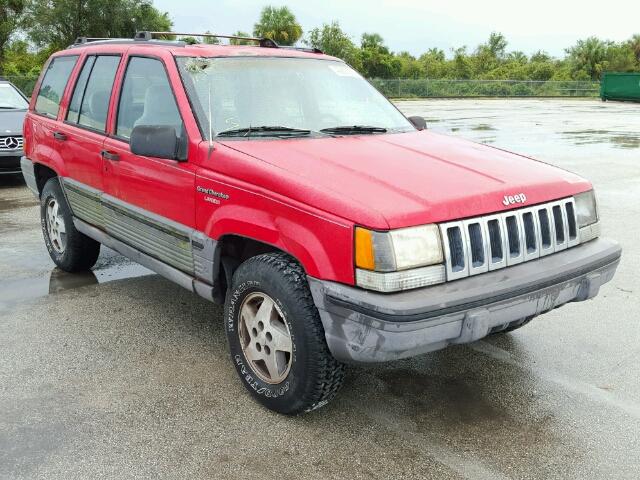 1J4FX58S4RC131348 - 1994 JEEP GRAND CHER RED photo 1