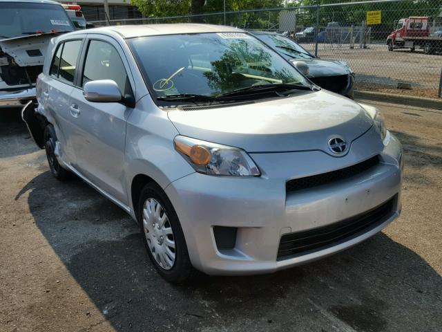 JTKKUPB47E1042097 - 2014 TOYOTA SCION XD SILVER photo 1