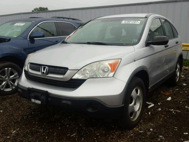 5J6RE48319L010377 - 2009 HONDA CR-V SILVER photo 2