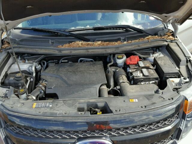 1FM5K8GT0FGA06648 - 2015 FORD EXPLORER S SILVER photo 7