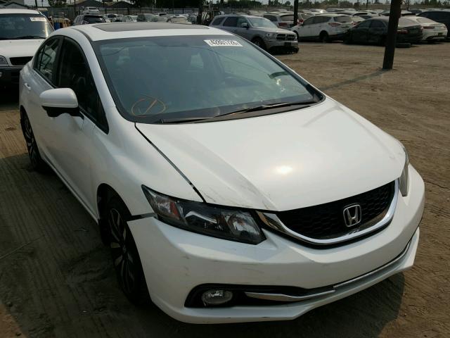 19XFB2F95EE250581 - 2014 HONDA CIVIC EXL 白色 照片 1