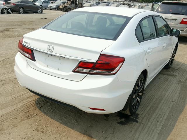 19XFB2F95EE250581 - 2014 HONDA CIVIC EXL 白色 照片 4
