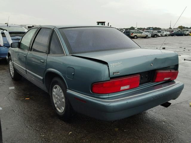 2G4WB52K3T1472004 - 1996 BUICK REGAL BLUE photo 3