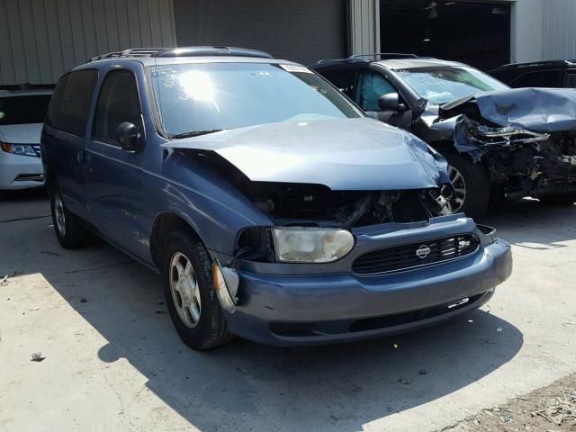 4N2XN11T2XD839033 - 1999 NISSAN QUEST SE BLUE photo 1