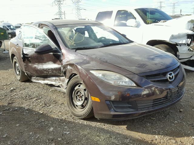 1YVHZ8BH1A5M53553 - 2010 MAZDA 6 I PURPLE photo 1