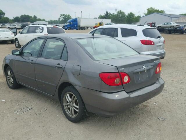 1NXBR32E66Z584510 - 2006 TOYOTA COROLLA GRAY photo 3