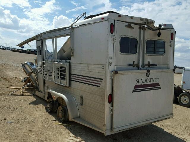 13SSTAJ26N10902S1 - 1993 SUND HORSE TRLR Gümüş foto 3