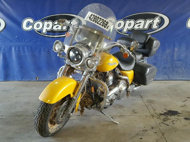 1HD1FY4157Y603301 - 2007 HARLEY-DAVIDSON FLHRS YELLOW photo 2