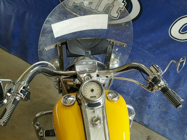 1HD1FY4157Y603301 - 2007 HARLEY-DAVIDSON FLHRS YELLOW photo 9