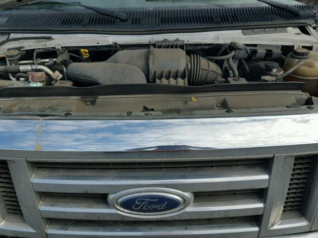 1FTNE2EW5BDB24356 - 2011 FORD ECONOLINE WHITE photo 7