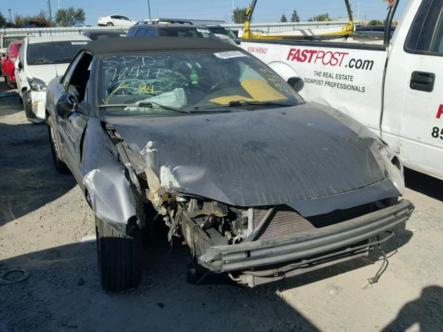 1C3EL55R74N116214 - 2004 CHRYSLER SEBRING LX GRAY photo 1