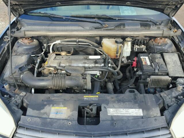 1G1ZS52F55F335283 - 2005 CHEVROLET MALIBU BLUE photo 7