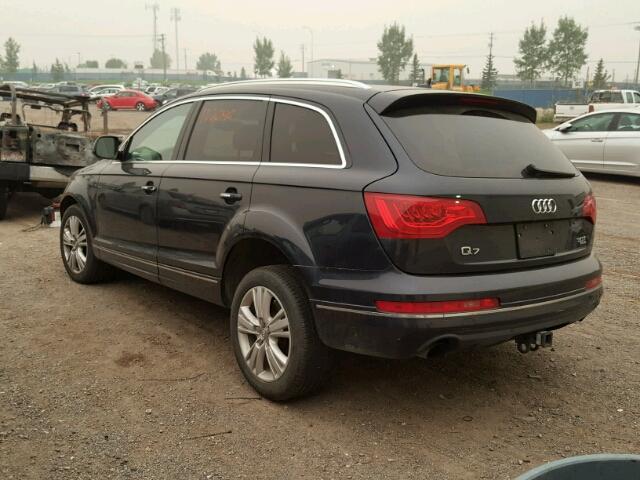 WA1VGCFE2CD005083 - 2012 AUDI Q7 PRESTIG BLACK photo 3