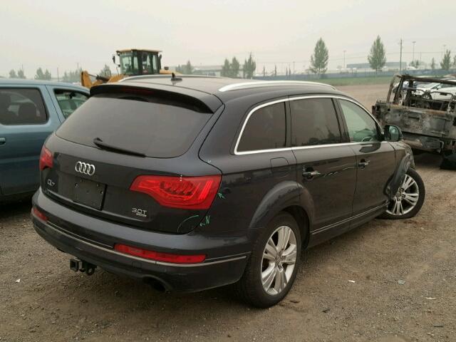 WA1VGCFE2CD005083 - 2012 AUDI Q7 PRESTIG BLACK photo 4