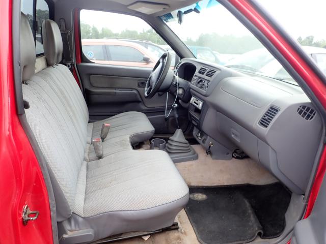 1N6DD21SXWC312400 - 1998 NISSAN FRONTIER X RED photo 5