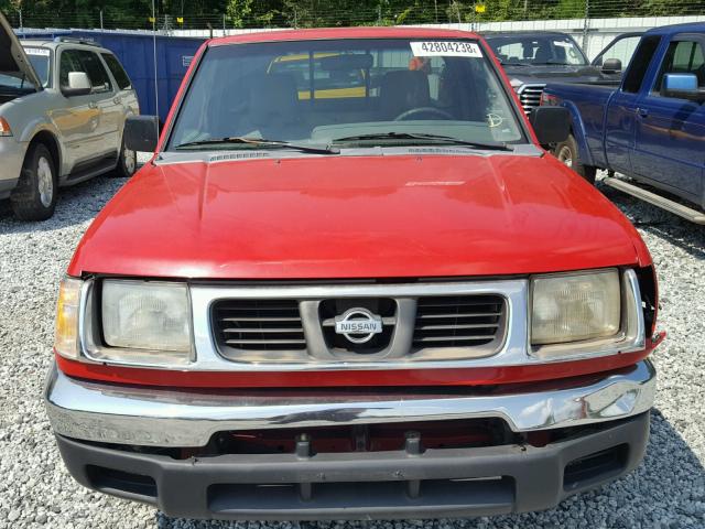 1N6DD21SXWC312400 - 1998 NISSAN FRONTIER X RED photo 9