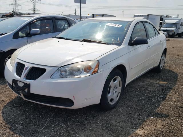 1G2ZF55B664240172 - 2006 PONTIAC G6 SE WHITE photo 2