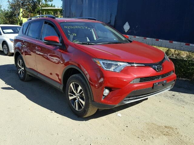 JTMWFREV1HJ128979 - 2017 TOYOTA RAV4 XLE MAROON photo 1