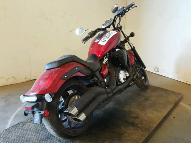 JYAVP33E8DA007509 - 2013 YAMAHA XVS1300 CU TWO TONE photo 4