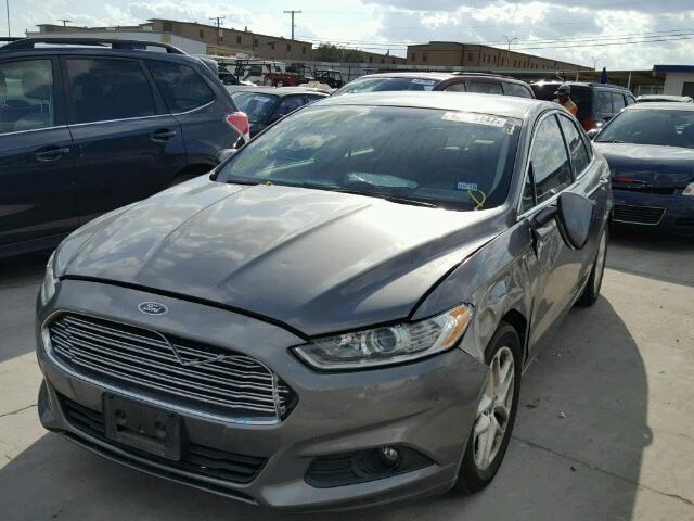 3FA6P0HR9DR234609 - 2013 FORD FUSION SE CHARCOAL photo 2