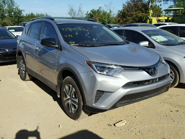 2T3ZFREV2HW365141 - 2017 TOYOTA RAV4 LE SILVER photo 1