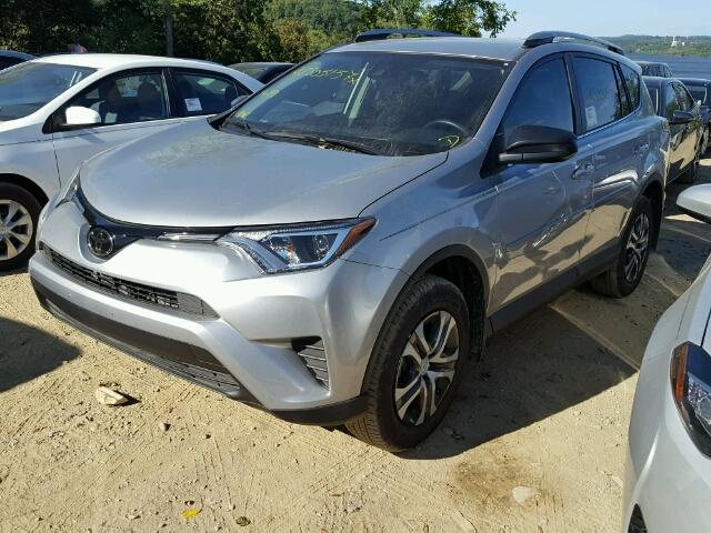 2T3ZFREV2HW365141 - 2017 TOYOTA RAV4 LE SILVER photo 2