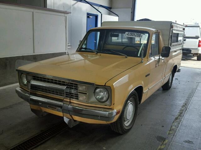 SGTBWE00595 - 1979 FORD COURIER YELLOW photo 2