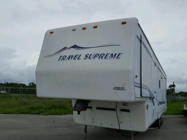 4TKFW403011005028 - 2001 TRAV SUPREME WHITE photo 9