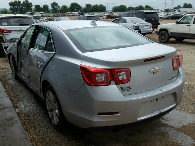 1G11H5SAXDF215039 - 2013 CHEVROLET MALIBU LTZ 银色 照片 3
