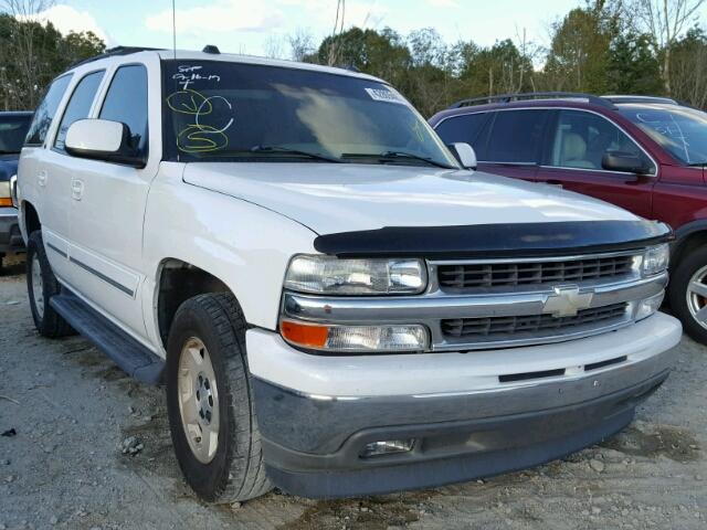 1GNEC13TX5J177124 - 2005 CHEVROLET TAHOE WHITE photo 1