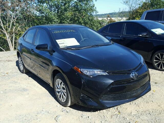 5YFBURHE6HP681851 - 2017 TOYOTA COROLLA L BLACK photo 1