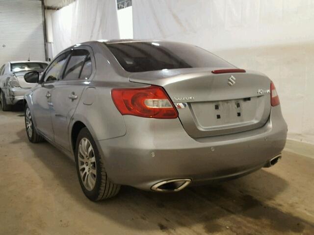 JS2RE9A3XA6101590 - 2010 SUZUKI KIZASHI SE SILVER photo 3